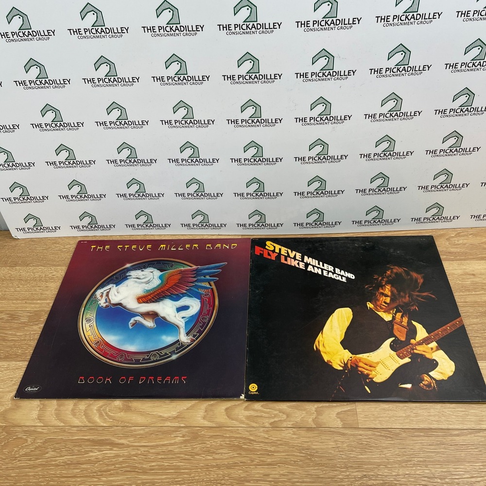 Steve Miller Band Vinyl 2 LP Book of Dreams Fly Like An Eagle Capitol Records